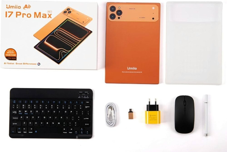 تبلت دانش آموزی Umiio مدل 17Pro Max | حافظه 64 گیگ با کیبورد